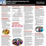 Healthy Lifestyle Screening in the Breast Center