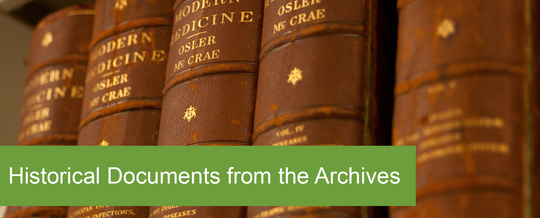 Historical Documents from The University of Texas MD Anderson Cancer Center