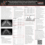 Factors Associated with Early Versus Late Osteoradionecrosis Following Radiation Therapy for Head and Neck Cancer