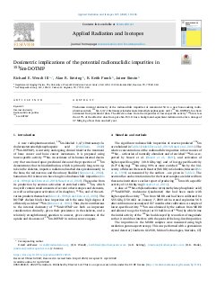 Dosimetric implications of the potential radionuclidic impurities in 153Sm-DOTMP