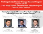 Radiopharmaceutical Therapies: From Engineering Design to Biological Impact and Drug Development