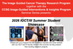 2026 IGCT/III Summer Student  Showcase
