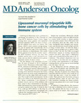 OncoLog Volume 38, Number 01 January-March 1994 by Sunita Patterson, Maureen E. Goode, and Kathryn L. Hale