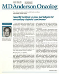OncoLog Volume 40, Number 01 January-March 1995 by Stephanie P. Deming, Kathryn L. Hale, and Linda N. Eppich