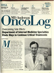 OncoLog Volume 44, Number 11, November 1999 by Beth Notzon, Dawn Chalaire, and Rhonda L. Moore Ph.D.