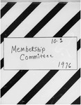 10.03 Association of American Cancer Institutes (AACI) - Membership Committee, 1974-1976