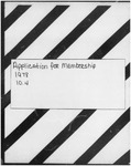 10.04 Association of American Cancer Institutes (AACI) - Application for Membership, 1978