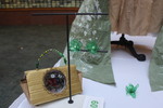 Primavera, 2022, purse and earrings by Chiara S. Maranga
