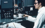 Technician Working in Laboratory, 1970 by Medical Graphics and Communications