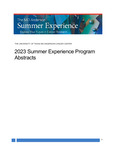 2023 Summer Experience Program Abstracts by The University of Texas MD Anderson Cancer Center