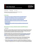 The Write Stuff - Winter 2020 (Vol. 17, No. 1) by Research Medical Library